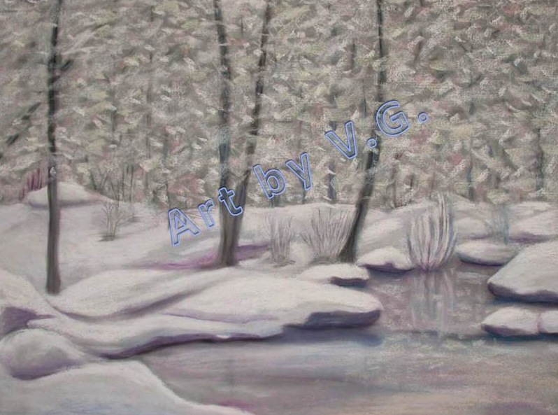 snow-forest-painting