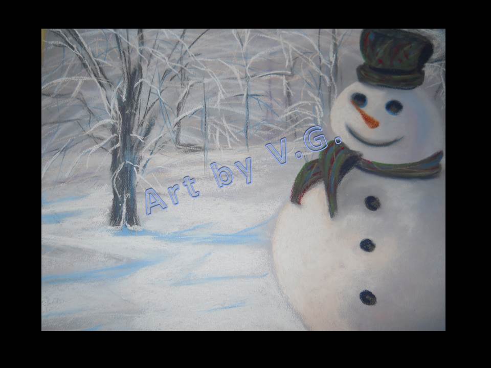 snowman-painting